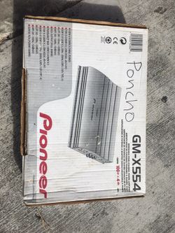 Sound Power amplifier pioneer