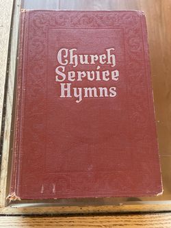 Church Service Hymns Hardcover Book