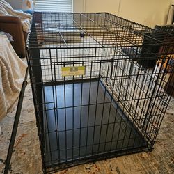 42" Dog Crate Double Door