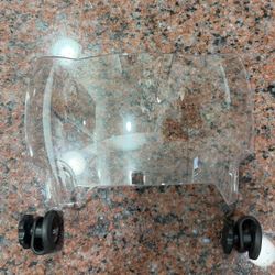 shoc clear mirror visor