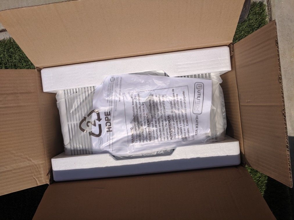 Utilitech Bathroom Ventilation Fan #0498842 Lowes with Heater for Sale in  Downey, CA - OfferUp
