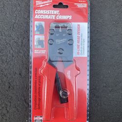 Milwaukee RJ45 RJ11 Ratcheting Modular Crimper Tool – New 