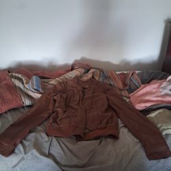Brown Leather Jacket 