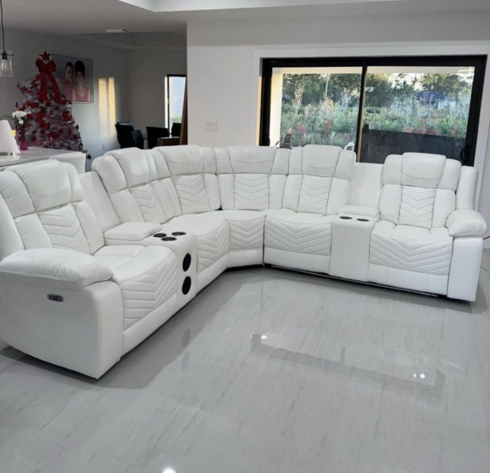 Power Sectional Recliner