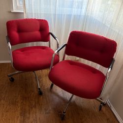 Vintage Steelcase Swivel Chairs (2)