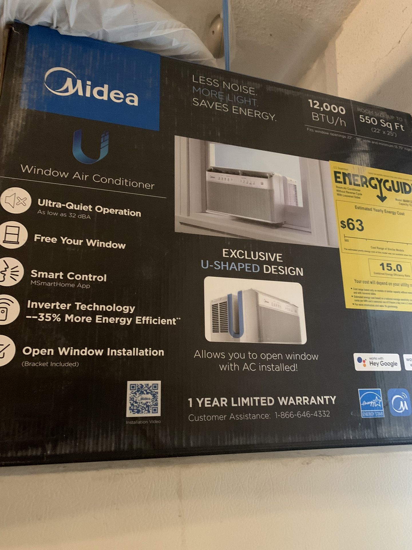 12,000 BTU Window AC Unit