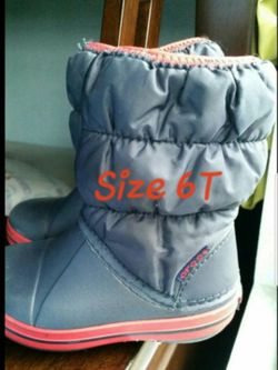 Toddler crocs rainboots