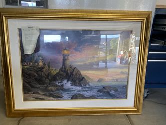 Thomas Kinkade - Rock Of Salvation