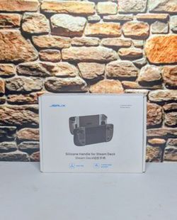 JSAUX Silicone Protective Cover for Steam Deck - GripSkin and GripArmor (Left and Right) - GP0016 Black