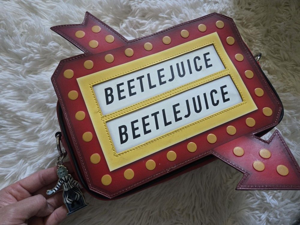 New Beetlejuice Loungefly Crossover Purse