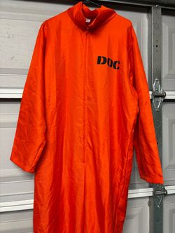 Like new, Plus size Orange prisoner Jumpsuit size 2X-3X