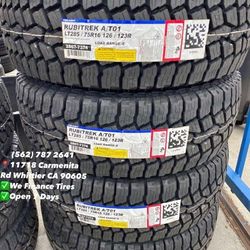 lt285/75r16 falken rubitrek all terrain todo terreno Set of Tires Installed and Balanced Set de Llantas Nuevas Instaladas y Balanceadas