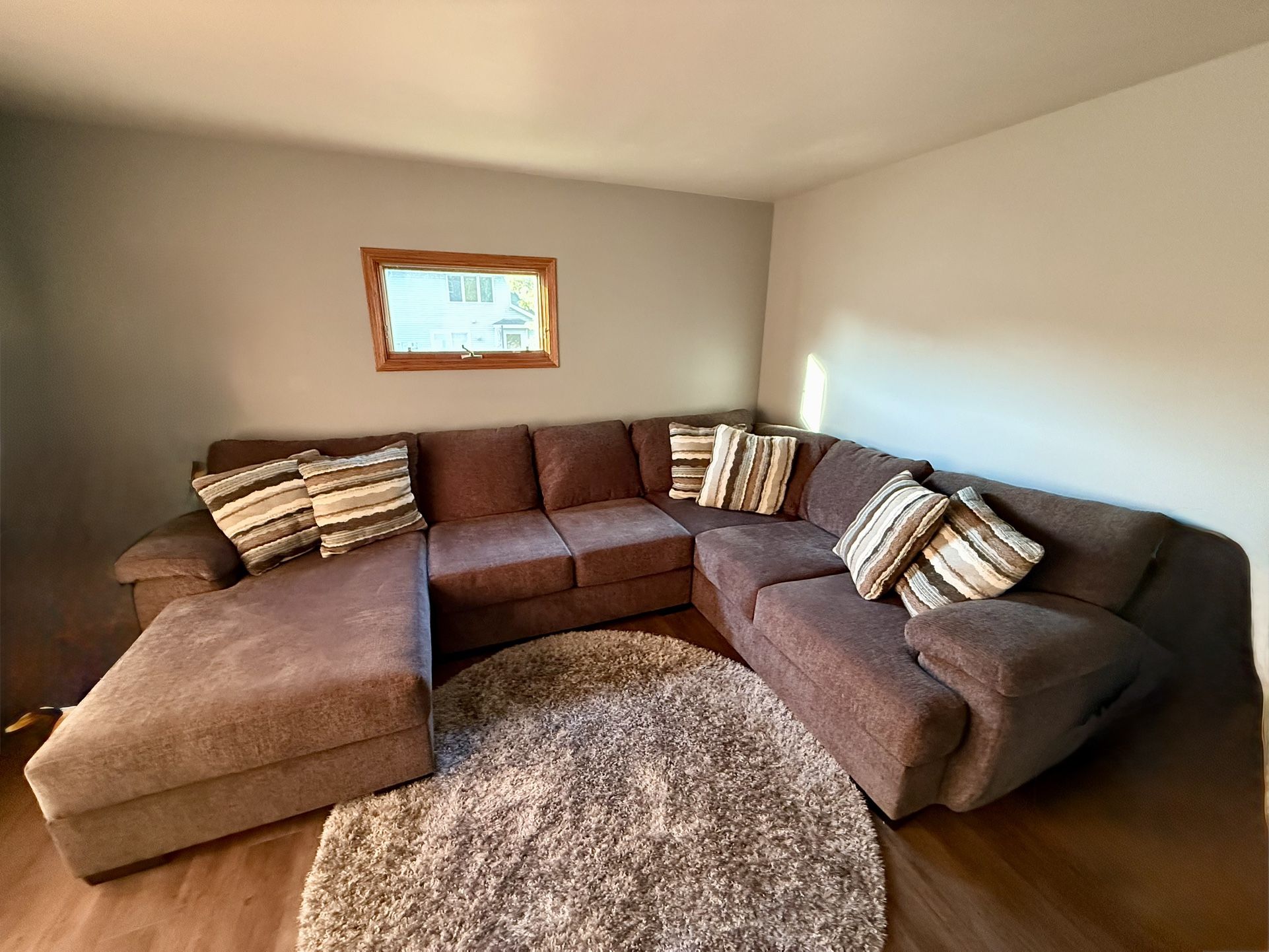 3 Piece Sectional Couch (Grey)
