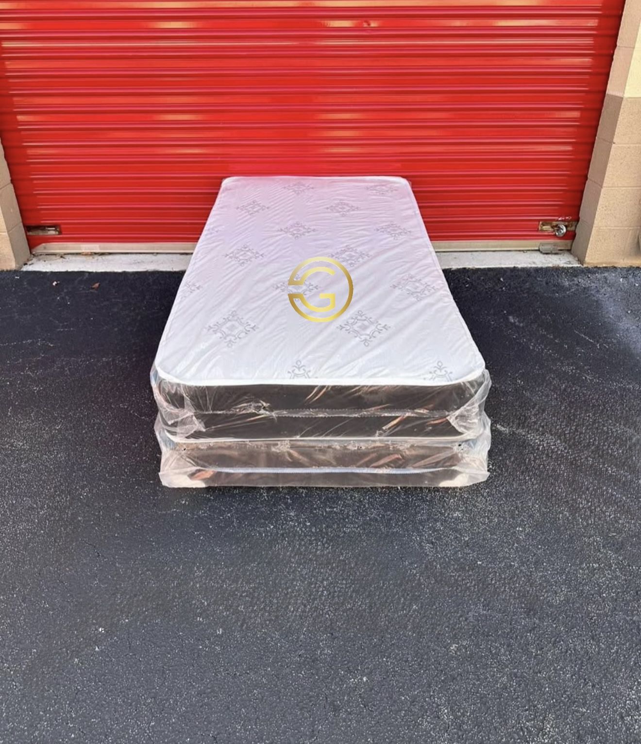 New Twin Size Mattress And Box Spring Set // We Offer 🚚