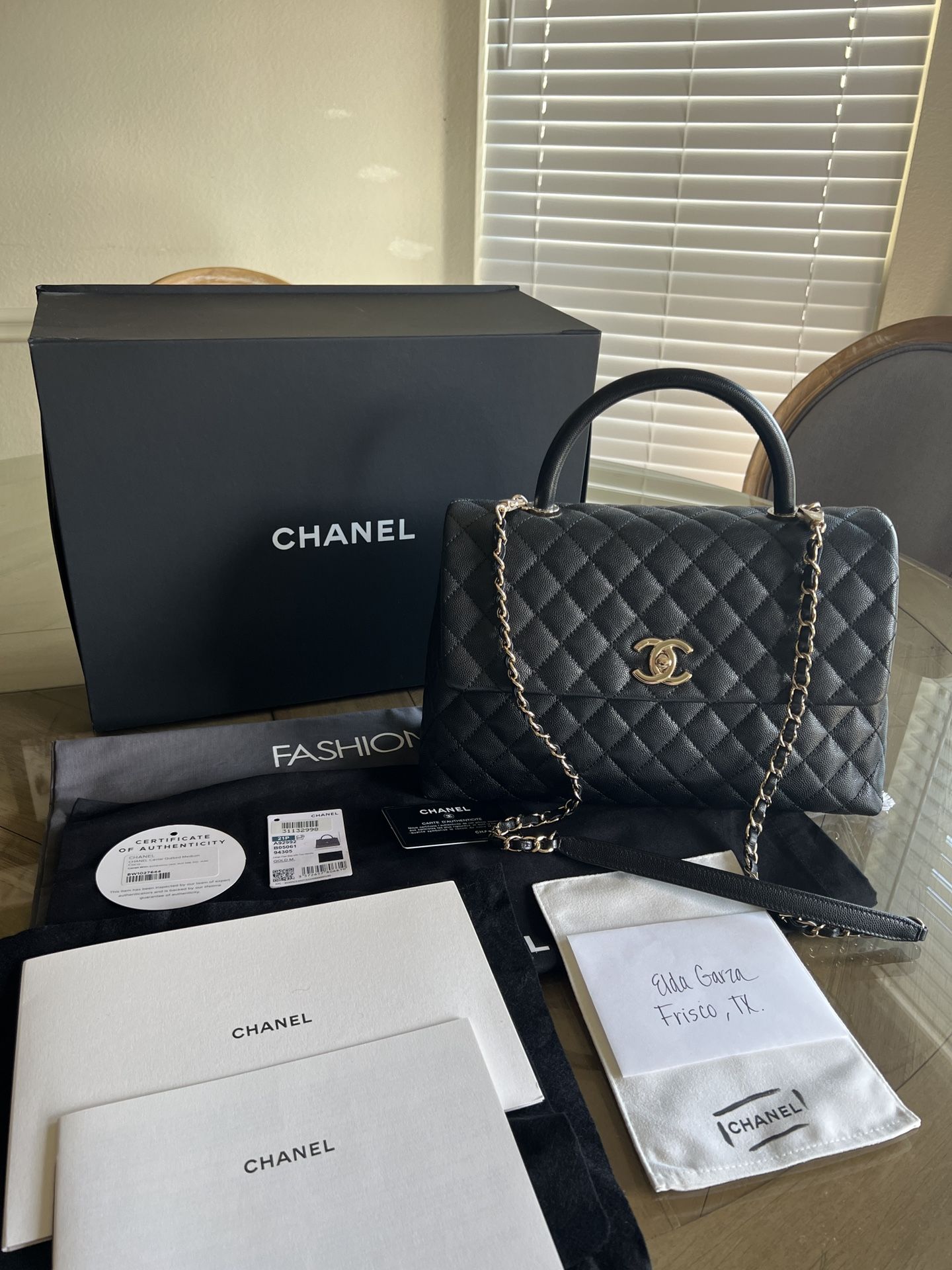 Chanel Caviar Coco Handle