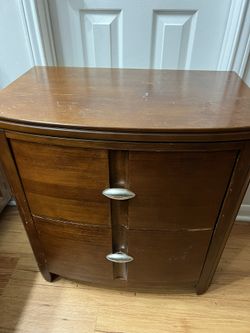 NFL night Stand. Solid Wood 