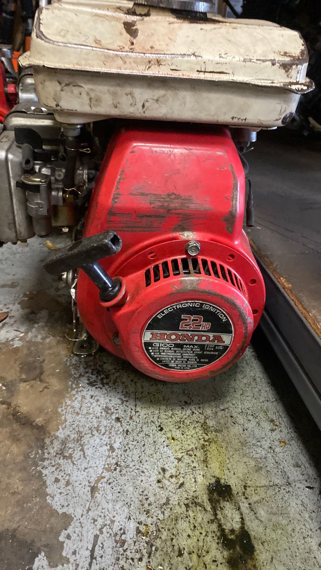 Gasoline powered engines