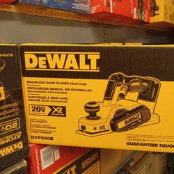 DEWALT 20V XR Cordless Planer Tool Only