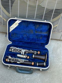 Wooden clarinet made in France