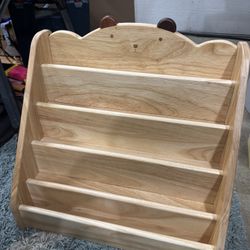 Montessori Wood Book Shelf