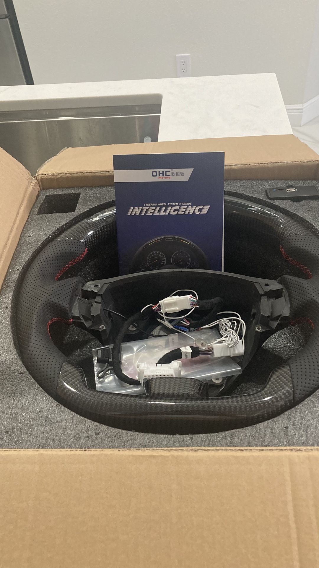 Maserati Brand New LED Steering Wheel!