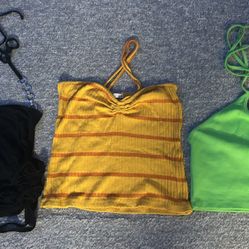 Halter crop tops bundle of 3 size small