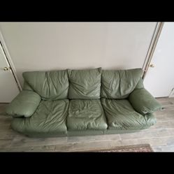 3 Seat And 2 Seat Leather Sofa 