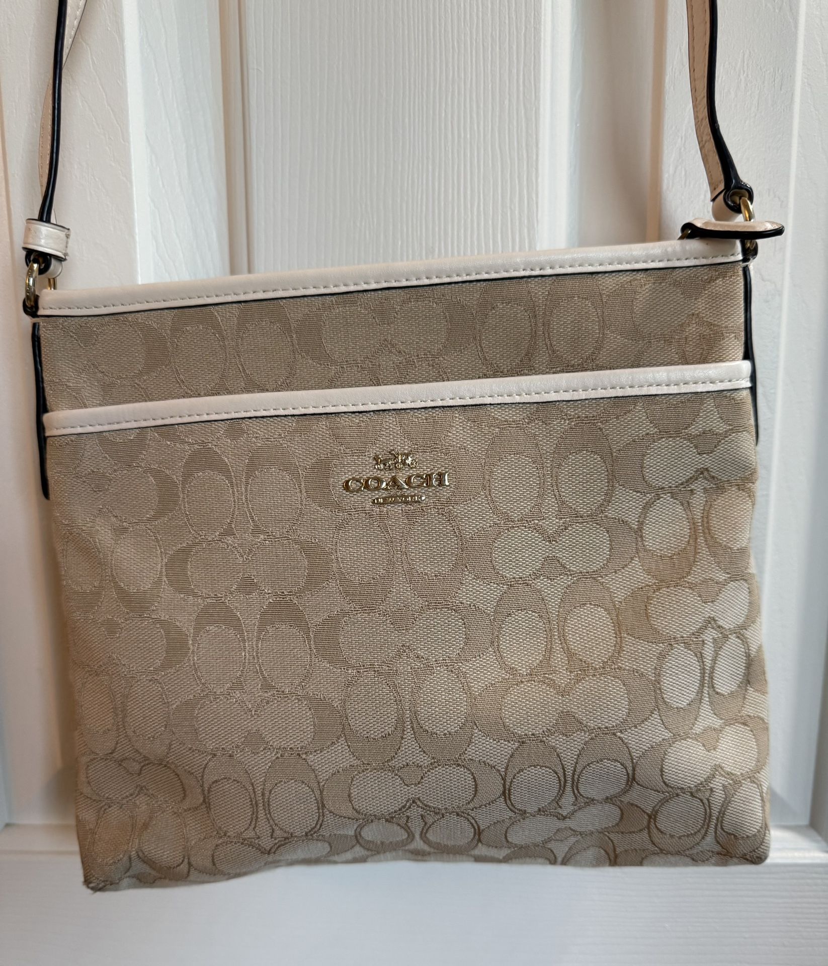 COACH CANVAS CROSSBODY