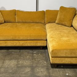 Joybird Miller Sectional (Harper Amber Gold)