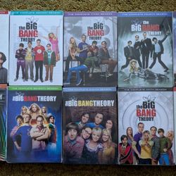 Big Bang Theory ~ 10 seasons, new, never opened