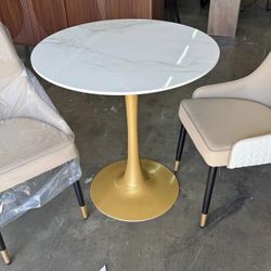 New assembled set of 3, 1 dining table L30in X H31in , 2 chairs