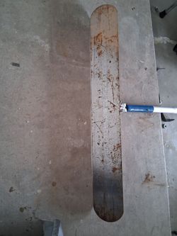 36 x 5 concrete trowel