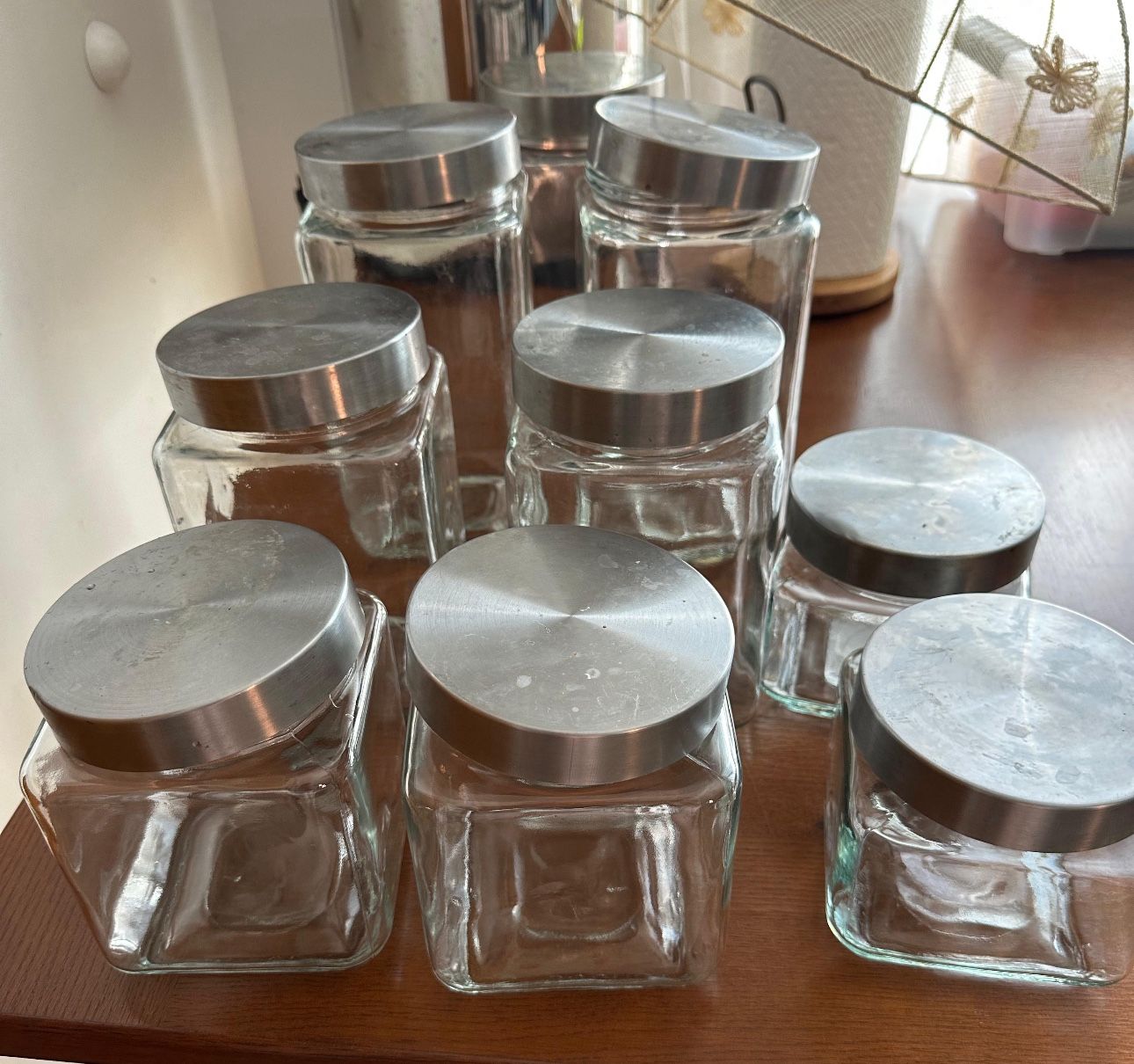 Glass Jar Containers For Pantry