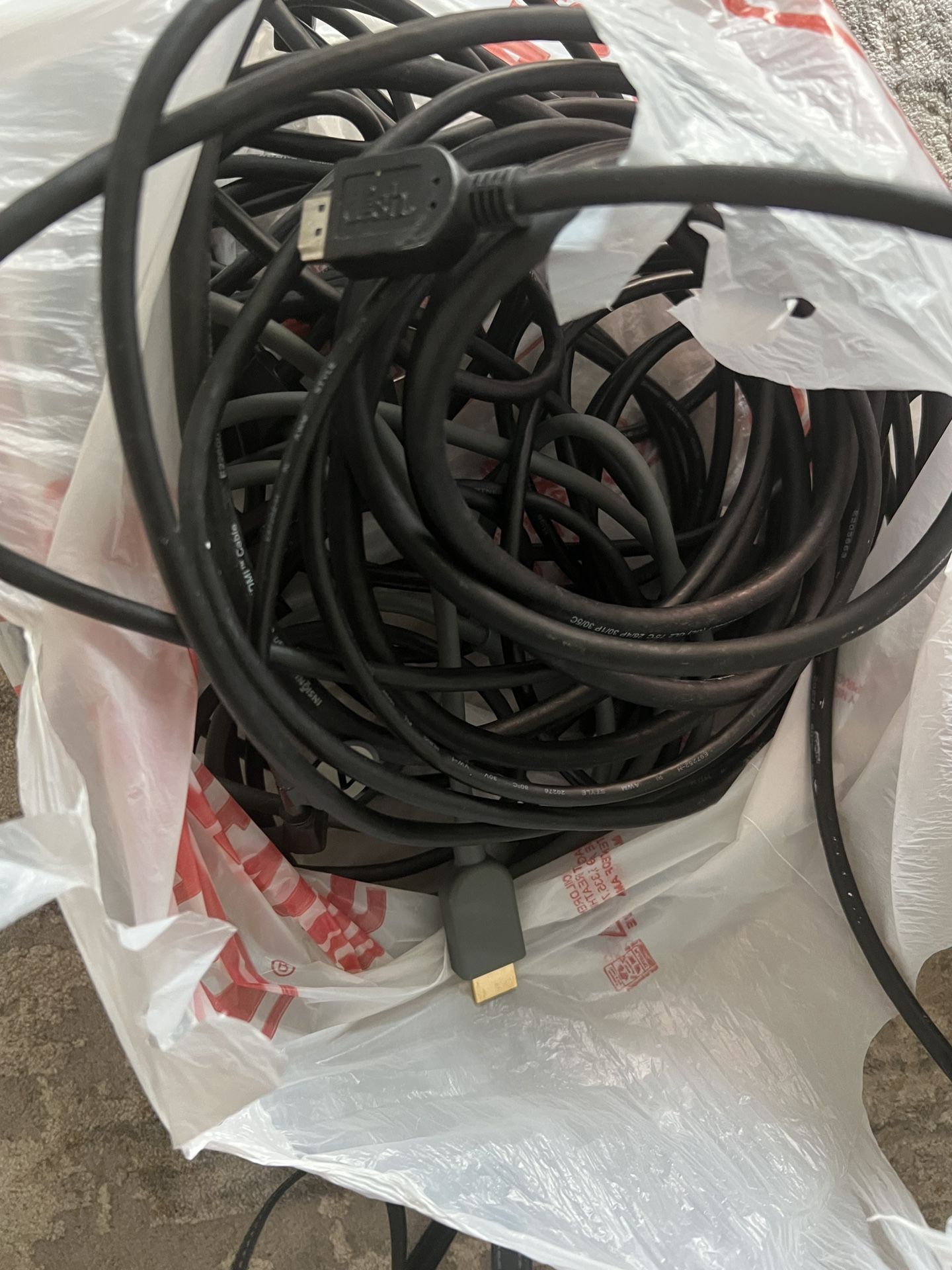 UDMI, Coax Cables, Ethernet Cables Etc.