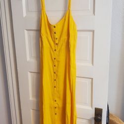Yellow Maxi Dress