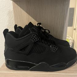 Black Cat Jordan 4s