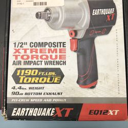 EARTHQUAKE XT 1/2in. COMPOSITE AIR IMPACT WRENCH 
