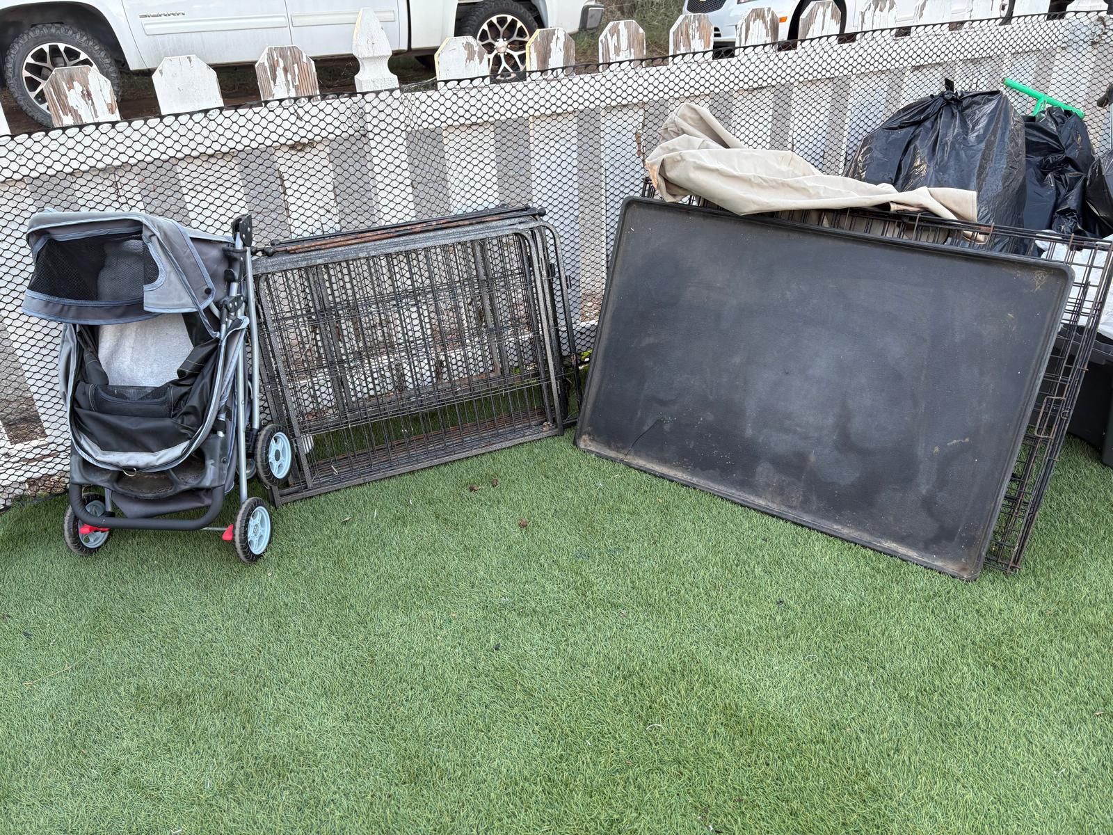 Cage, Corral, Stroller For Dogs