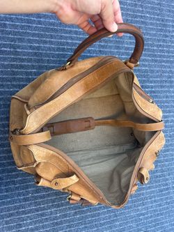 Vintage Ghurka Marley Hodgson Express No.  2 Leather Duffle Bag
