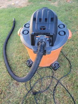 RIDGID 16-Gallon Wet/Dry Vacuum – 5.0 HP