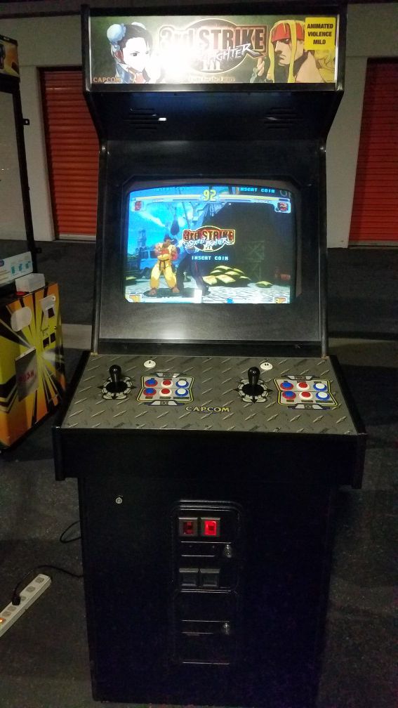 Street Fighter 3rd Strike arcade cabinet