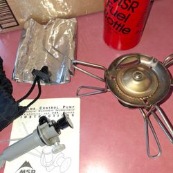 Msr.  Whiperlite. .stove