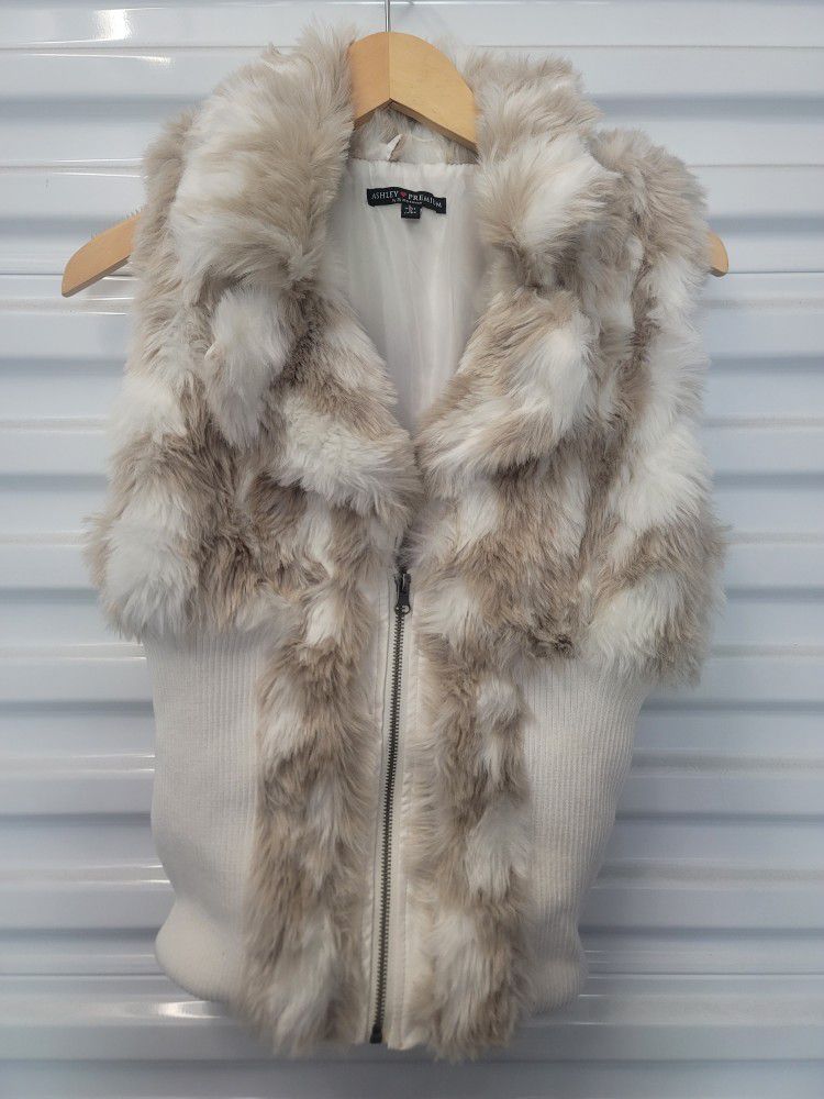 Cute Fur Vest - Size Large