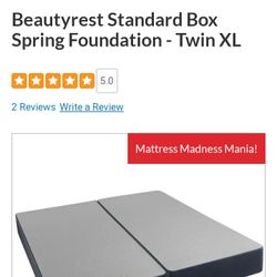 Beautyrest Standard Box Spring / foundation Twin Size XL