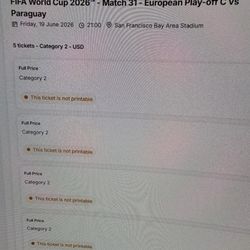 Fifa World Cup 2026 tickets