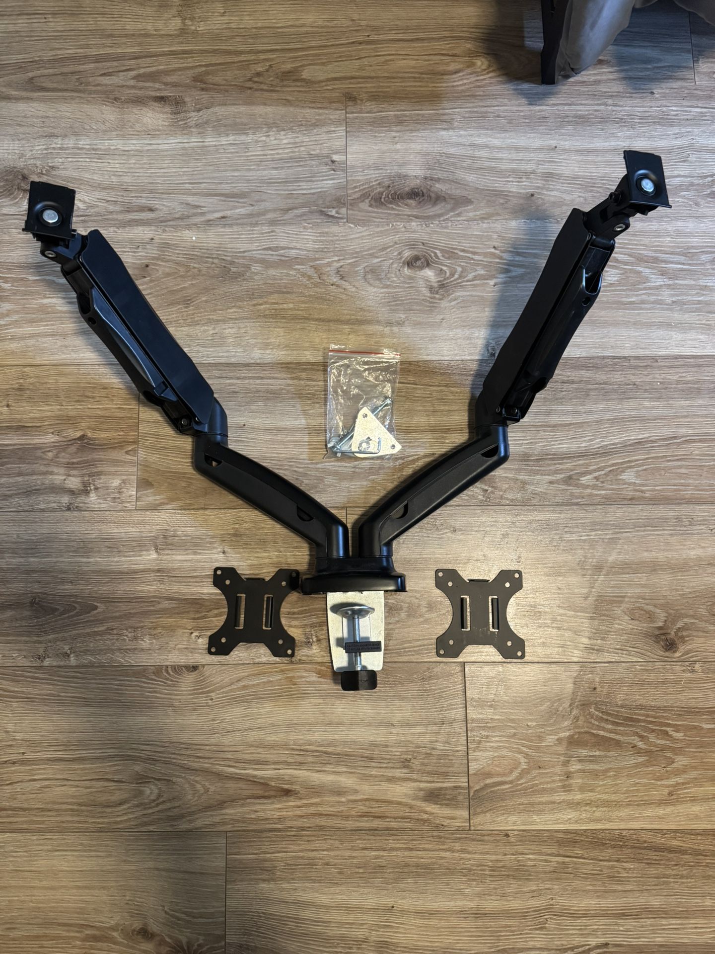 Dual Monitor Desk Mount  (13 to 27 inch monitors)