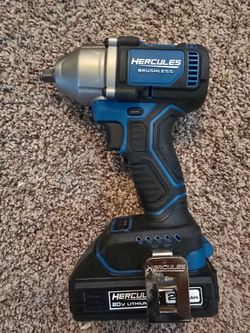 Hercules Brushless 3/8" Impact Wrench and 2.5AH Battery