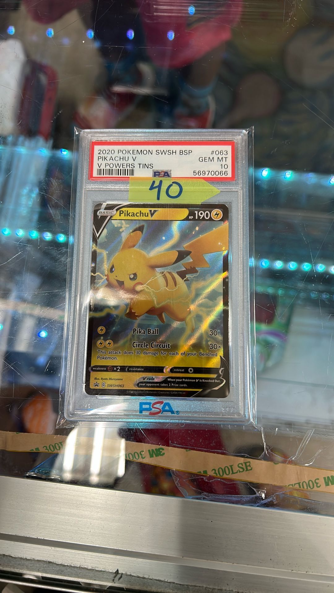 PSA 10 pikachu v