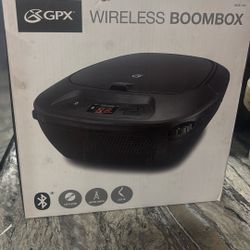 GPX Wireless boombox 