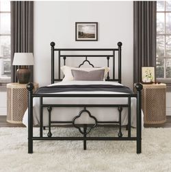 Metal Twin Bed Frame 